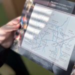 Карта локальных групп народов ханты и манси на территории Югры, составленная доктором исторических наук Натальей Анатольевной Тучковой
